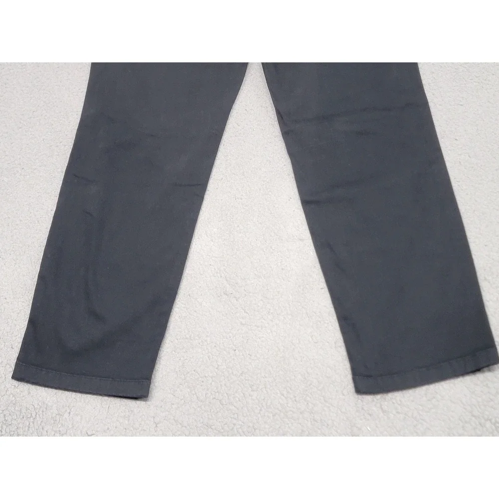Express Jeans Mens 31x30 (Fits 34x29) Black Straight Stretch Temperature Control